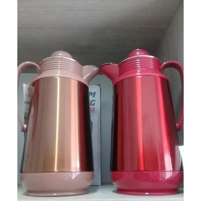 ثيرموس كبسة ملون سعة 1 لتر - Image 4