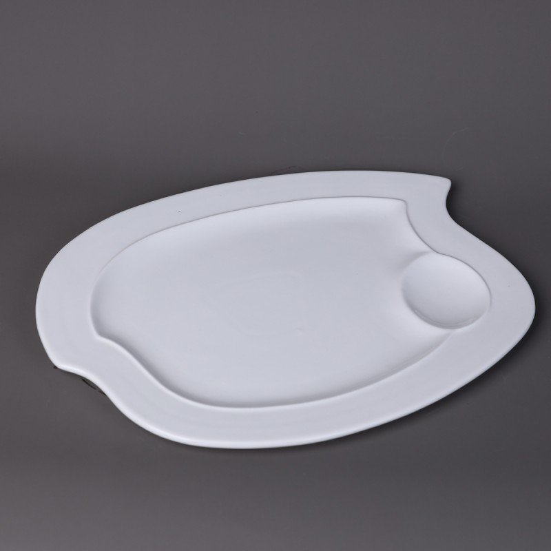 جاط بورسلان للبطاطا والكاتشاب قياس 35*27*1.3 سم - Image 5