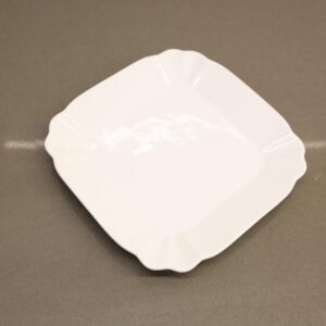 جاط بوسلان بتصميم مربع الشكل حجم 25×25 سم لون ابيض