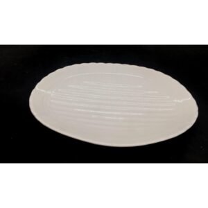 جاط بورسلان بيضاوي عميق 37.5*24.5*5 سم