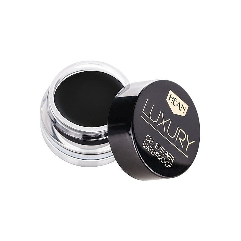 جل ايلاينر لرسم العيون لون أسود 6 غم - hean Luxury Gel Eyeliner Waterproof 6G