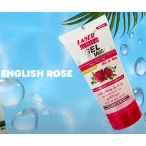 جل غسول ومنظف للوجه بالورد الانكليزي 150 غم