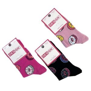 جوارب أطفال مكونة من 3 أزواج ألوان متعددة من Sami Boutique