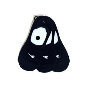 جوارب ديادورا باليرنيا للأطفال 3 أزواج (26-30) لون اسود- Diadora Kids' BALERINA Socks (26-30)-Black