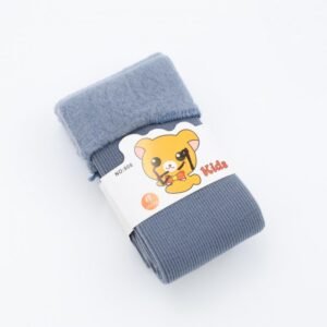 جوارب شتوية للأطفال (2 زوجين) لون بترولي