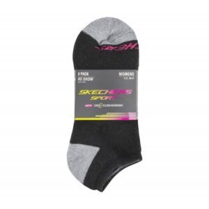 Skechers No Show (36-41) 6pk Socks