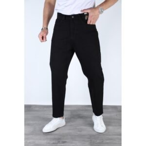 جينز موديل بوي فرند سرج عالي وجينز بدون ليكرا صناعة تركية