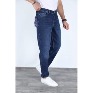 جينز موديل بوي فرند سرج عالي وجينز بدون ليكرا صناعة تركية