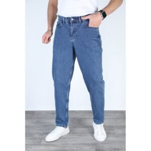 جينز موديل بوي فرند سرج عالي وجينز بدون ليكرا صناعة تركية