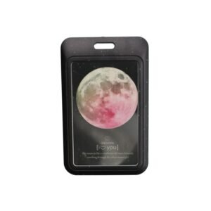 حامل بطاقات لون أسود