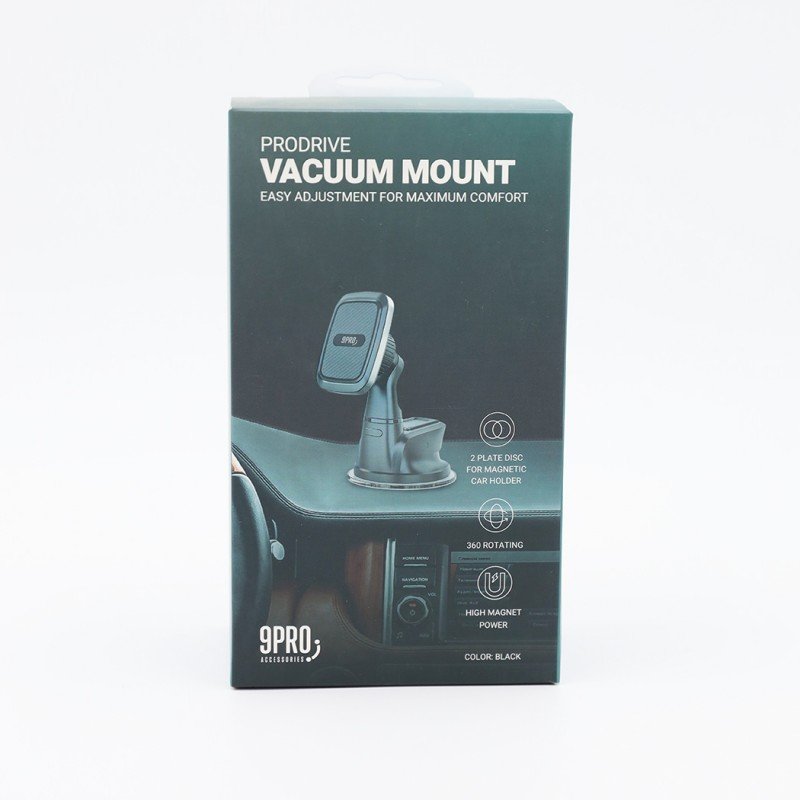 حامل موبايل مفناطيسي ثابت للسيارة لون أسود- Magnetic dashboard car stand