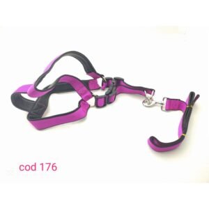 حبل صدر للكلاب حجم XL لون زهري