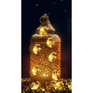 حبل هلال ونجمة رمضان