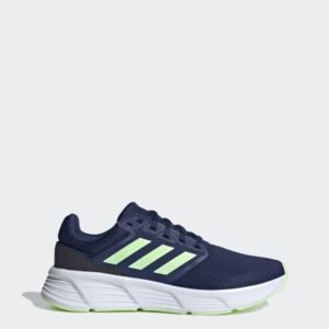 حذاء اديداس جلاكسي 6 للرجال لون أزرق ونعل أبيض-adidas Mens' Galaxy 6 Shoes - Blue