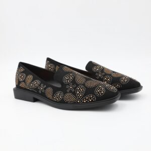 حذاء باليه للنساء لون أسود