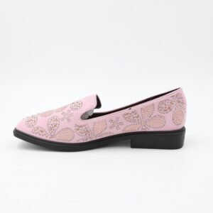 حذاء باليه للنساء لون زهري