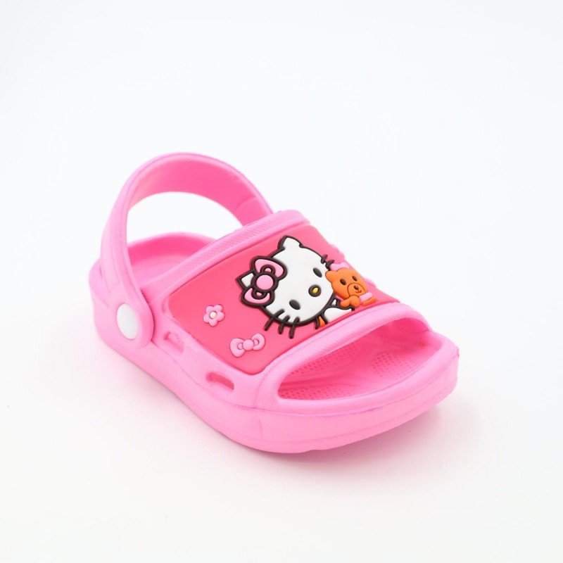 حذاء بتصميم هالو كيتي للأطفال لون زهري