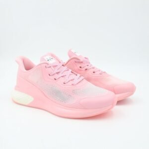 حذاء رياضي للنساء لون زهري