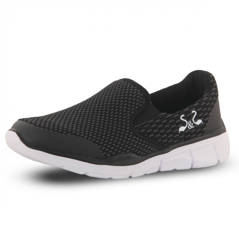 لون رمادي غامق حذاء سبورت Sole and Soul