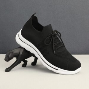 حذاء سبورت شبابي لون أسود