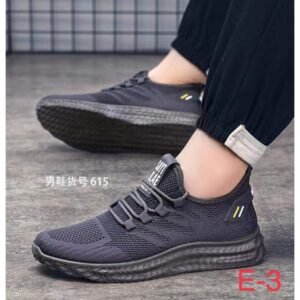 حذاء سبورت شبابي لون رمادي