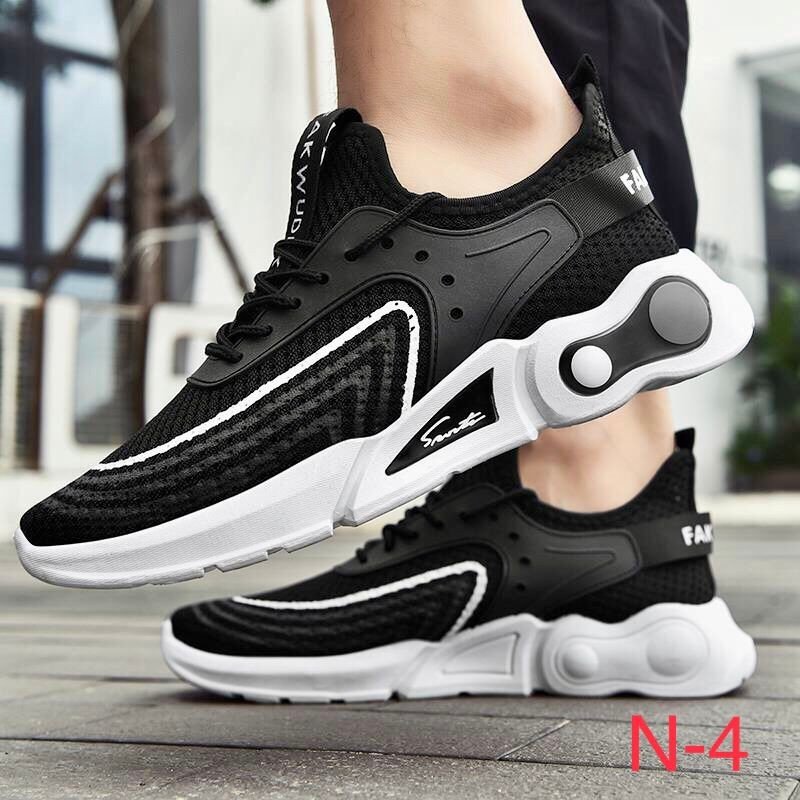 حذاء سبورت شبابي لون أسود