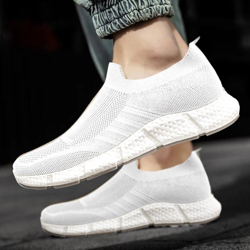 حذاء سبورت شبابي لون أبيض