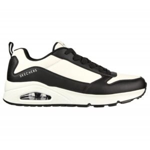 حذاء سكيتشرز أونو - أنوميلي للرجال لون أسود وأبيض - Skechers Men's Uno - Anomaly Shoes