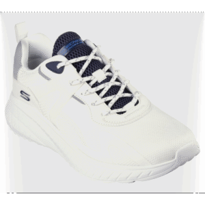 حذاء سكيتشرز بوبس سكواد كياس للرجال لون أبيض ونعل أبيض - Skechers Men's Bobs Squad Chaos Shoes
