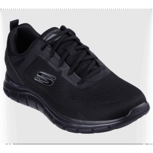 حذاء سكيتشرز تراك برودر للرجال لون أسود- Skechers Men's Sport Track Broader Shoes