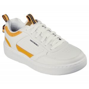حذاء سكيتشرز سبورت كورت 92 كول جلاري للنساء لون أبيض - Skechers Women's Sport Court 92 - Cool Glory Shoes