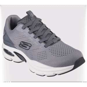 حذاء سكيتشرز سكيتش اير فينتشرا للرجال لون رمادي ونعل أبيض- Skechers Men's Skech-Air Ventura Shoes