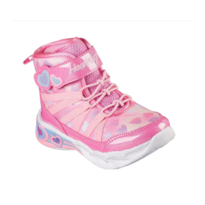 حذاء سكيتشرز سويت هارت- دريمي لوف للأطفال لون زهري-Skechers Kids' Sweetheart Lights - Dreamy Love Shoes