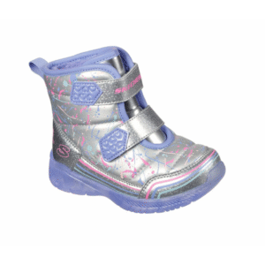 حذاء سكيتشرز لومي برايت باور بينت للأطفال لون فضي -Skechers Kids' Illumi-Brights - Power Paint Shoes