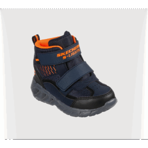 حذاء سكيتشرز ماجنا لايت للأطفال لون أسود - Skechers Kids' Magna - Lights Shoes