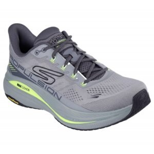 حذاء سكيتشرز ماكس كوشينينغ للرجال لون رمادي -Skechers Men's Max Cushioning Propulsion Shoes