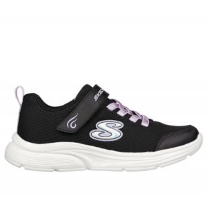 حذاء سكيتشرز ويفي لايت- بيسفولي فري للأطفال لون أسود Skechers Kids' Wavy Lites - Blissfully Free Shoes