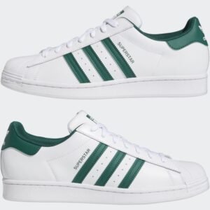 حذاء سوبر ستار من اديداس للجنسين حذاء ركض عصري لون أبيض adidas SUPERSTAR SHOES