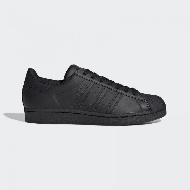 حذاء سوبر ستار من اديداس للرجال حذاء ركض عصري لون أسود adidas SUPERSTAR SHOES