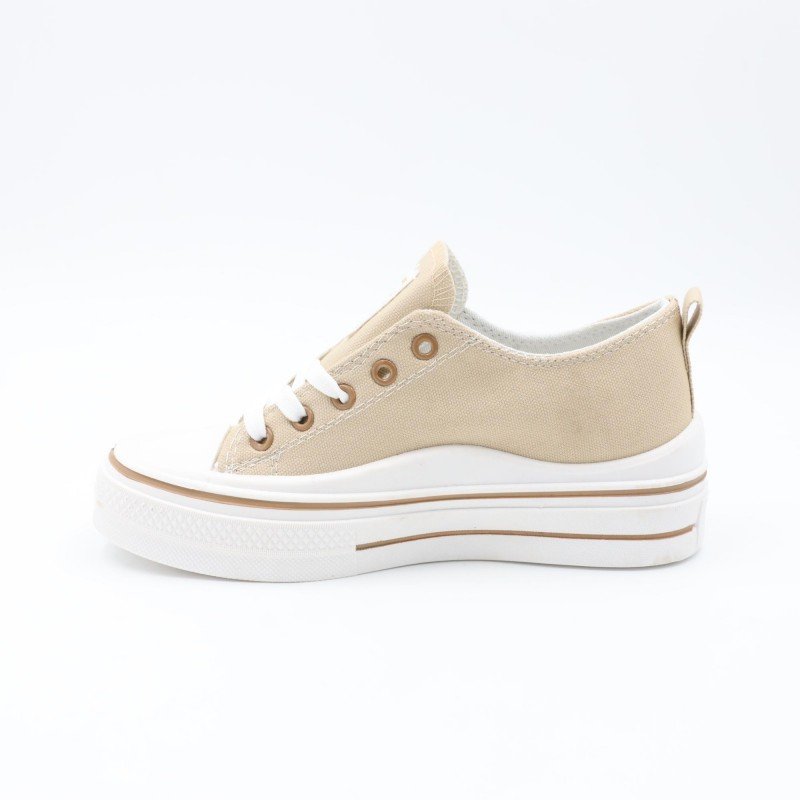 حذاء كاجوال ستاتي لون كاكي