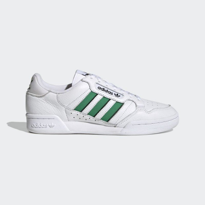 حذاء كونتيننتال 80 من اديداس للرجال حذاء رياضي لون أبيض adidas CONTINENTAL 80 STRIPES SHOES