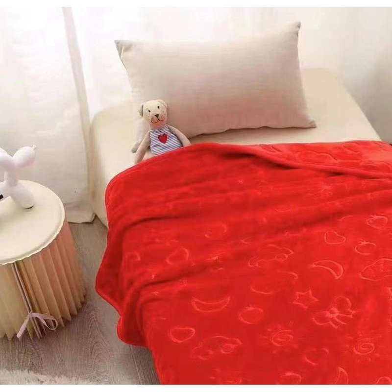 حرام أطفال حجم 108×103 سم لون أحمر