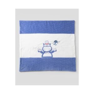 حرام شتوي للأطفال لون أزرق و أبيض