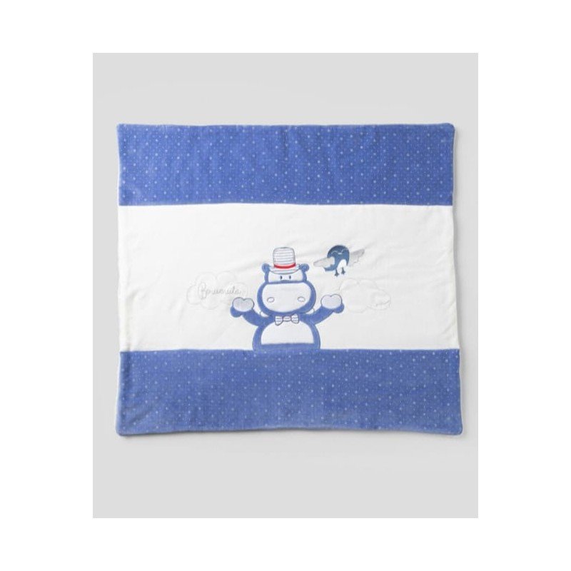 حرام شتوي للأطفال لون أزرق و أبيض