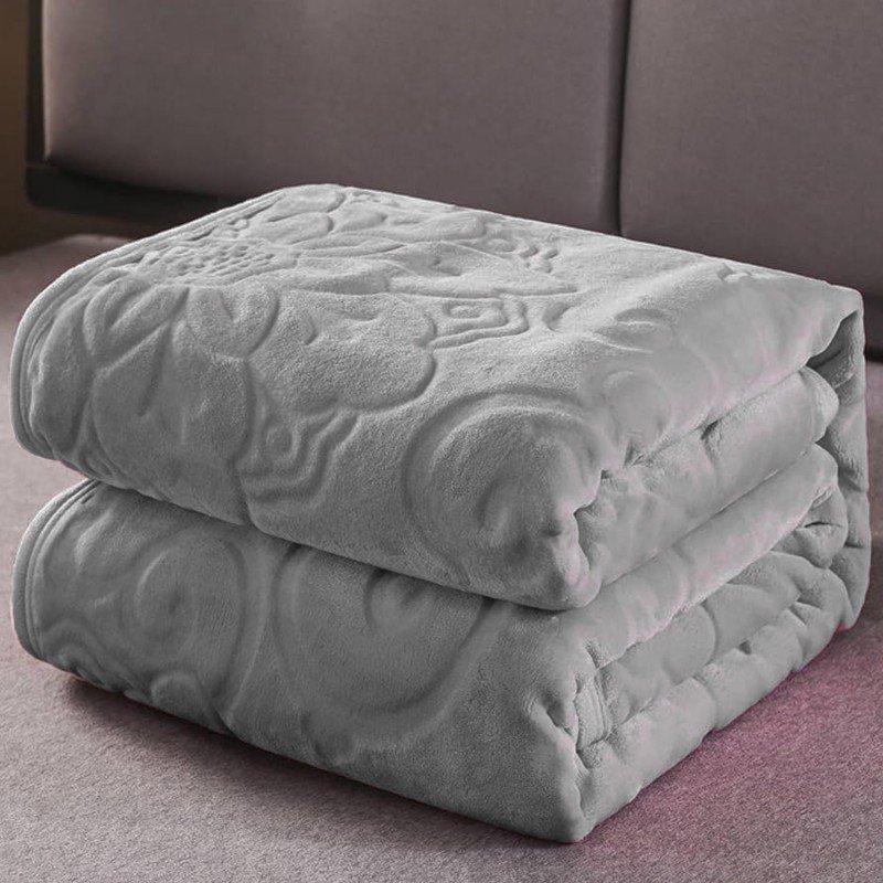 حرام للبيبي لون رمادي 130* 100 سم