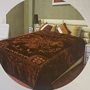 حرام مخمل حفر مجوز 220×240 سم لون بني