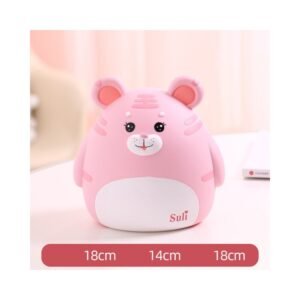 حصالة بلاستيك شكل سنجاب حجم وسط