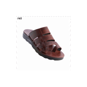 حفاية جلد طبيعي للرجال لون بني