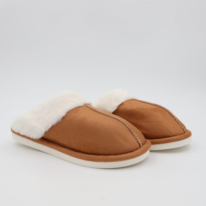 حفاية شتوية للنساء لون عسلي وبيج