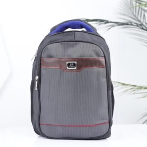 حقيبة ظهر مدرسية 14 انش لون أسود وأزرق